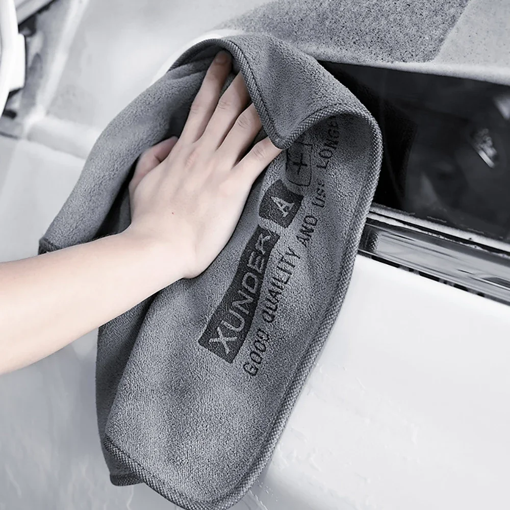 High-end-Mikrofaser Auto Waschen Handtuch Auto Reinigung Trocknen Tuch – Bild 2