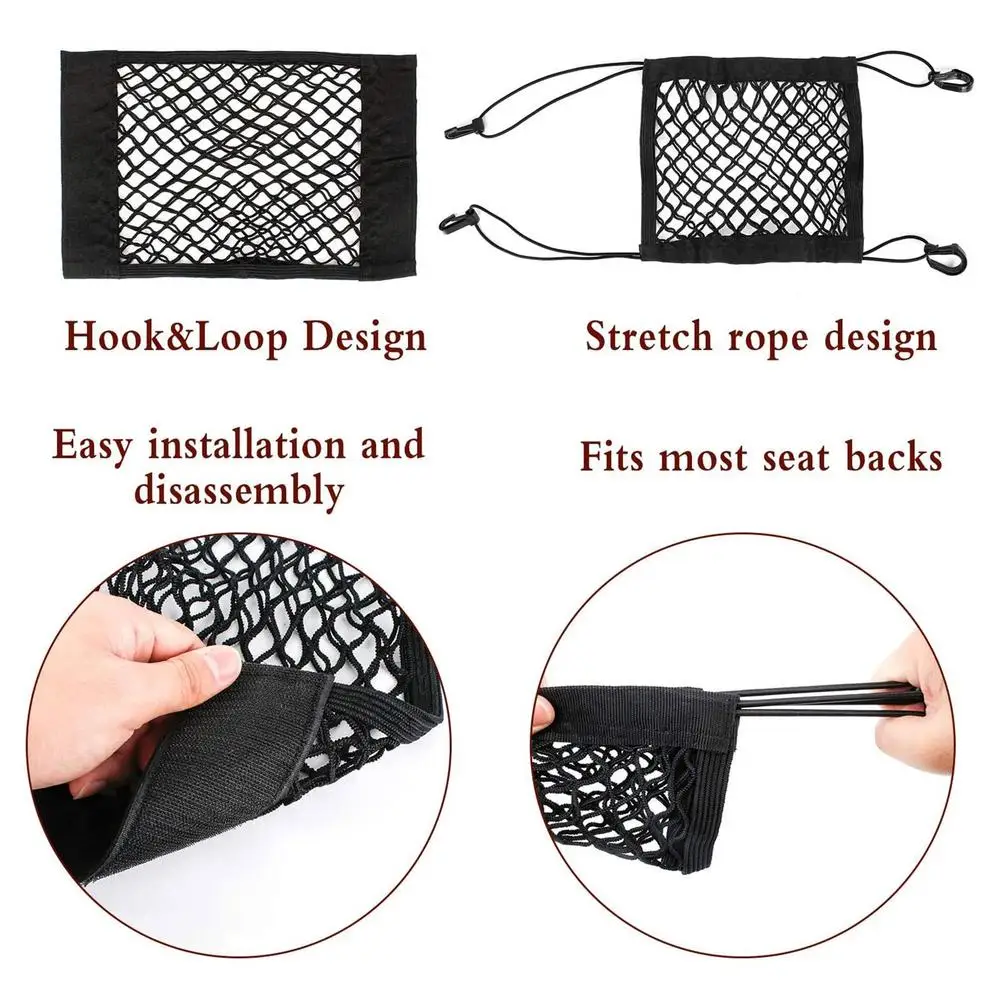 Motorrad Cargo Net Hohe Elastische Für Helm Gepäck Mesh Net Lagerung – Bild 5