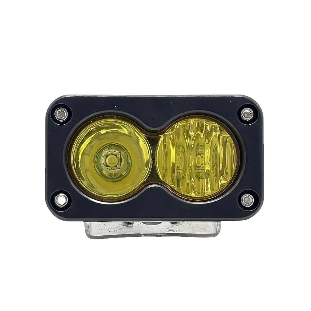 3-Zoll-Auto-Scheinwerfer, weiß, gelb, LED-Pod, Fahr-Arbeitslicht für Motorrad, Pickup, LKW, Offroad, Dach