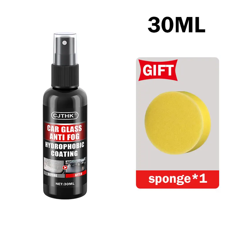 Auto Glas Anti-regen Wasser Spray Repellent Nano Beschichtung Hydrophobe Wasserdichte Mittel Öl Film Entfernen