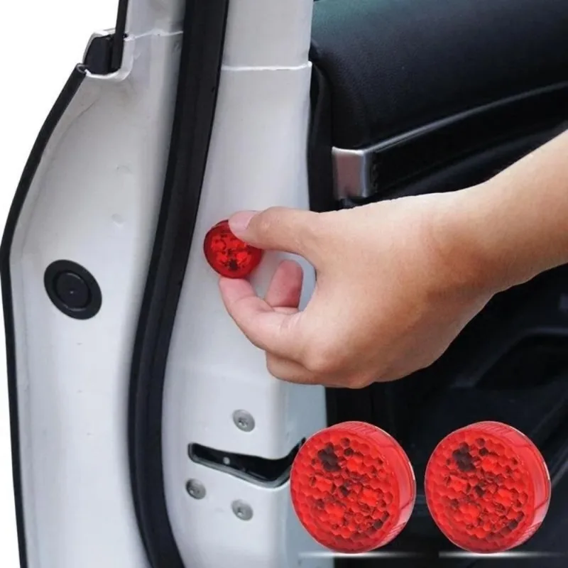 Auto Tür Licht Warnung Licht Anti Kollision Flash Rot (2 Stück) – Bild 3