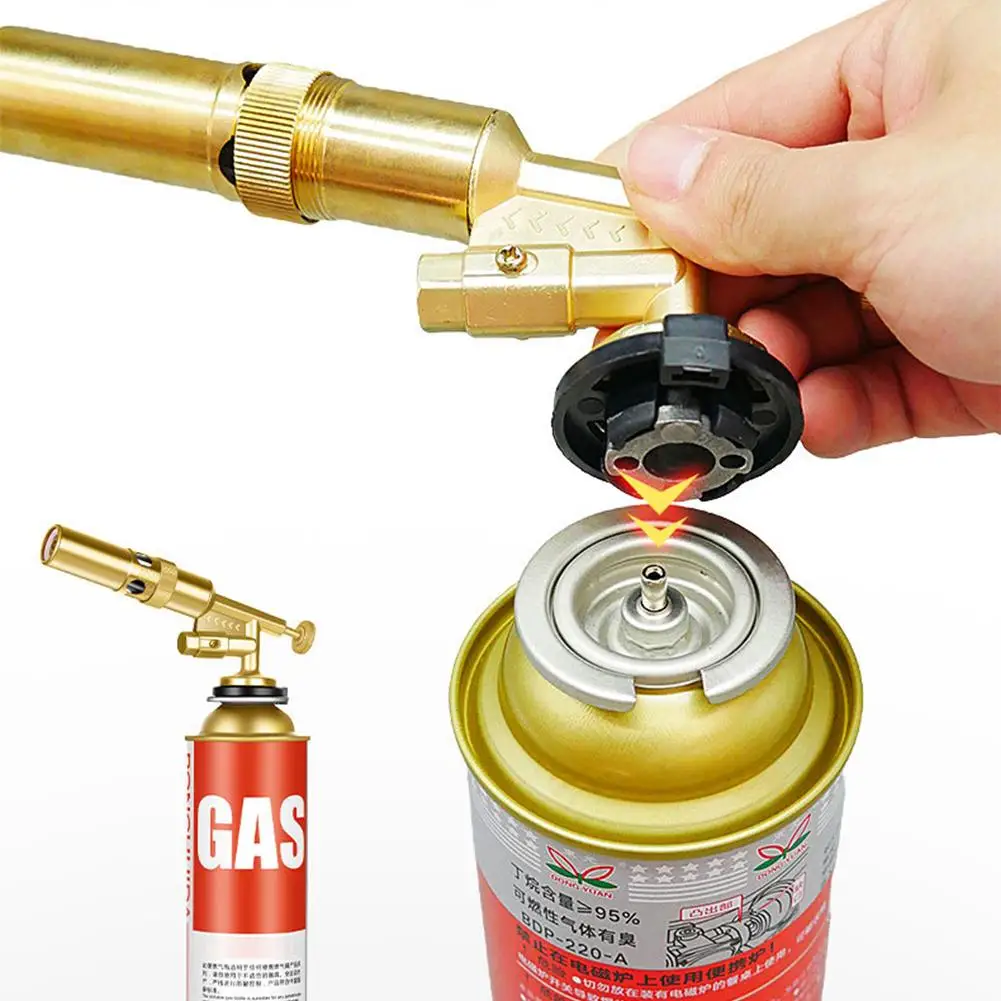 Schweißgasbrenner Flammenpistole Gasbrenner Lötlampe Kochen Outdoor – Bild 5
