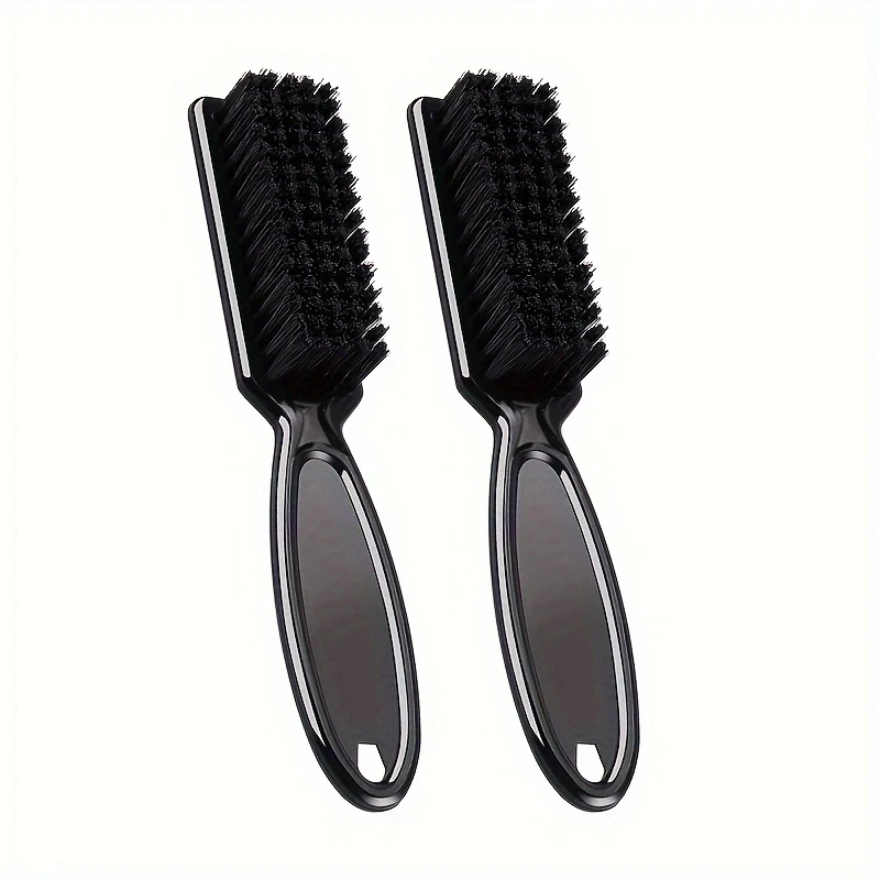 Barber Neck Duster Pinsel Sets Kunststoff Griff Friseur Weiche Haar Reinigung Pinsel Kopf Form Carving