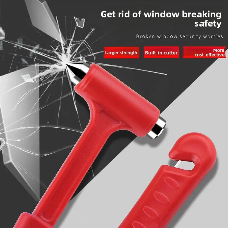 Auto-Sicherheitshammer, Fensterbrecher mit Gurtschneider – Bild 6