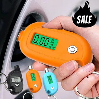 Reifen Manometer Digital Mit LCD Display Auto Reifen Luftdruck Tester PSI Meter Auto Motorrad Reifen SafetTire