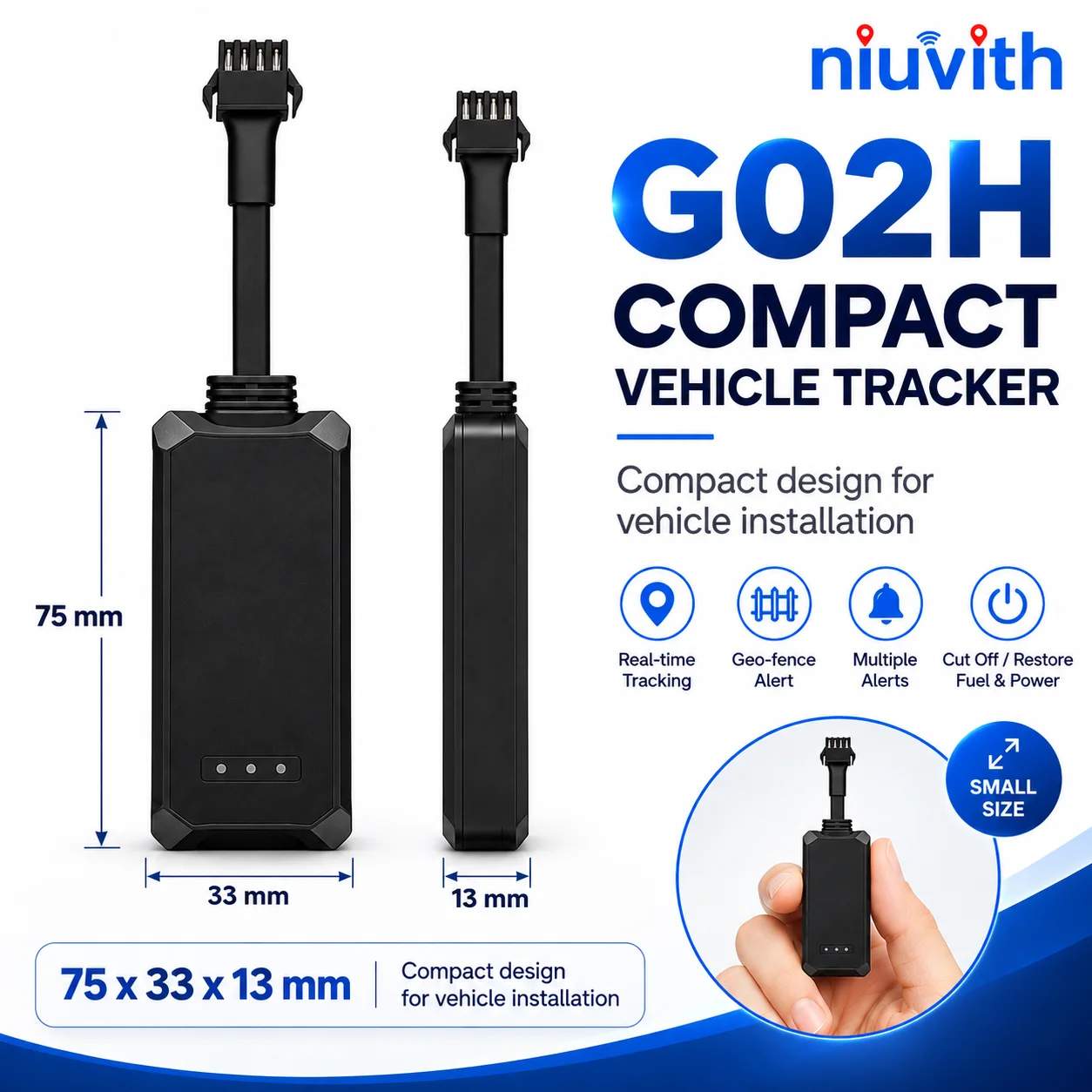 G02H GPS-Autotracker mit App, Echtzeit-Tracking, Geofence-Alarmen – Bild 3