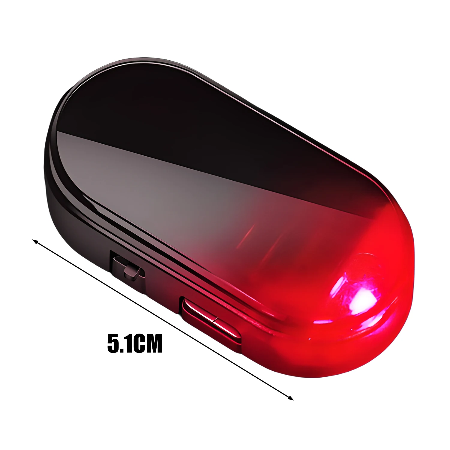 Auto Gefälschte Sicherheit Licht Solar Powered Universal Warnung LED Licht Alarm Lampe Anti-Diebstahl Vorsicht