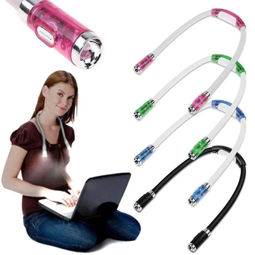 Buch Lesen Häkeln Licht Einstellbar 360 ° Winkel Flexible – Bild 3
