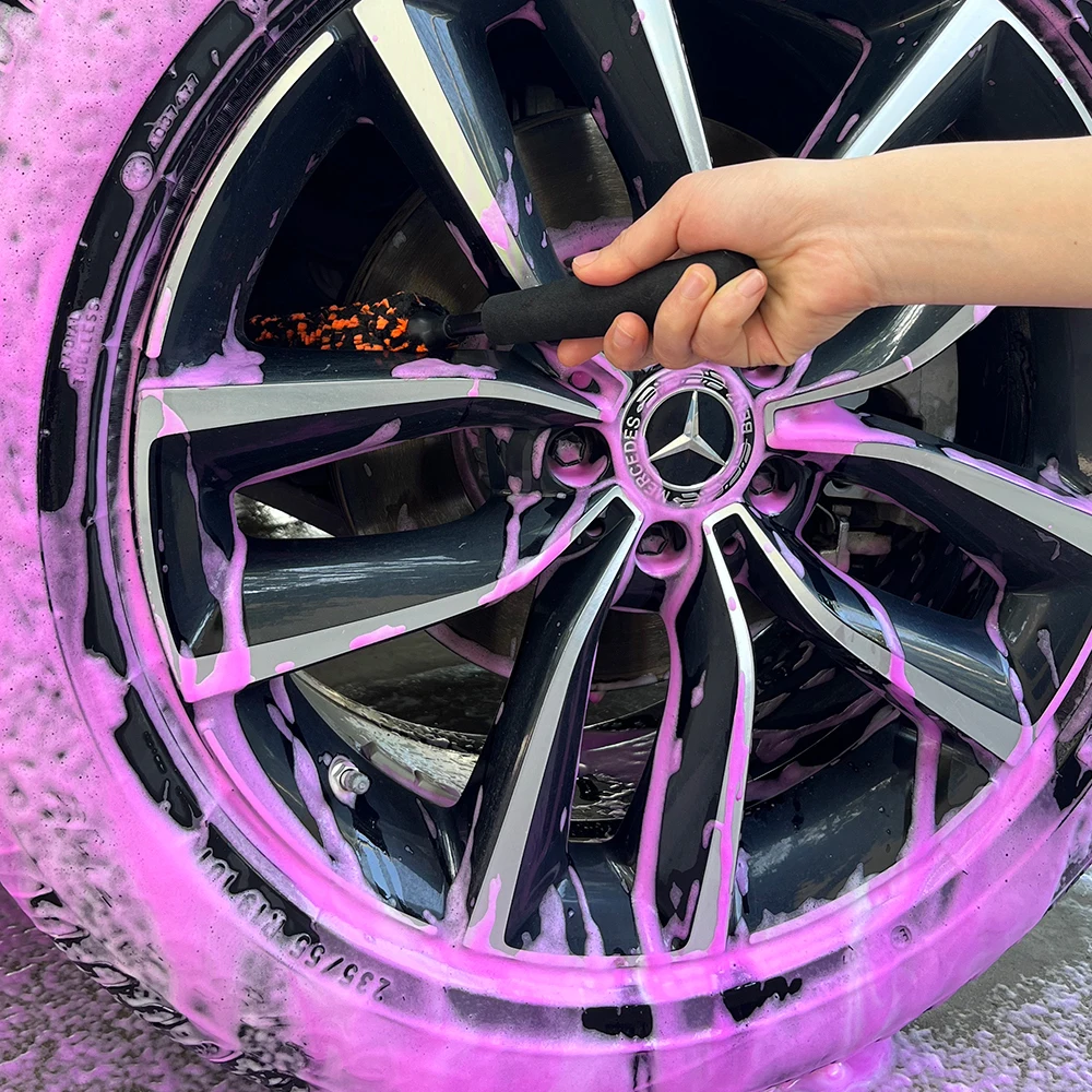 Auto-Rad-Reinigungsbürste, biegbare Rad-Detaillierungsbürste aus – Bild 6