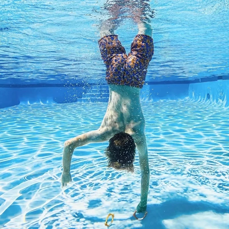 Unterwasser-Schwimmtrainingsset mit fischförmigen (4 Stück) – Bild 3
