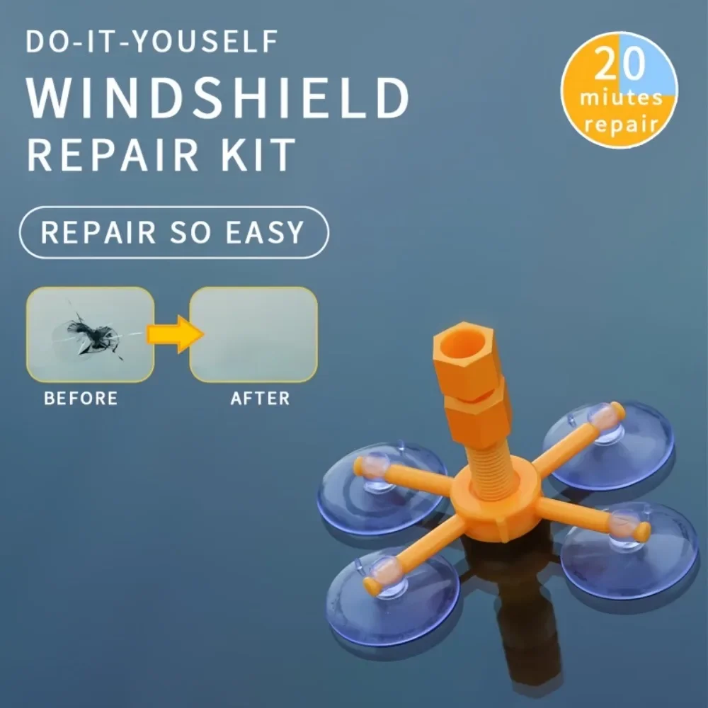 DIY Windschutzscheiben-Reparaturset für Schnelle Reparatur – Bild 3