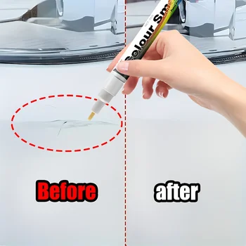 Auto-Kratzer-Reparatur-Lackstift - Weiße Schnelltrocknende Farbe, Repariert Kratzer Schnell und Einfach