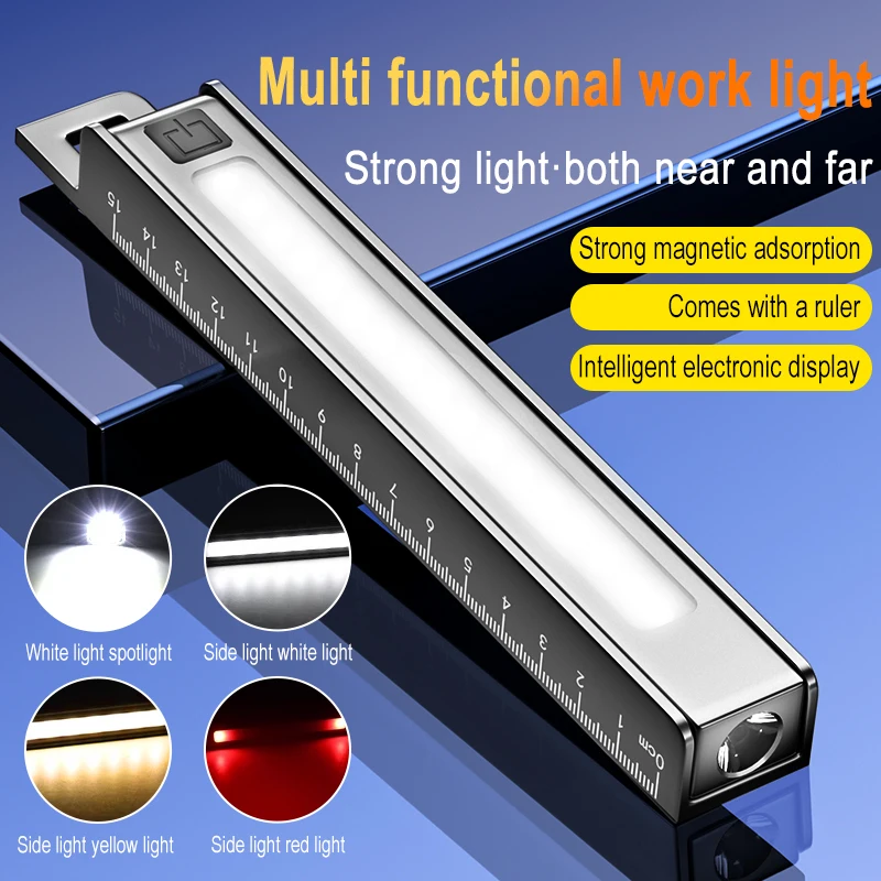 Tragbare LED-Klapp-Arbeitstaschenlampe mit Magnet-Taschenlampe – Bild 3