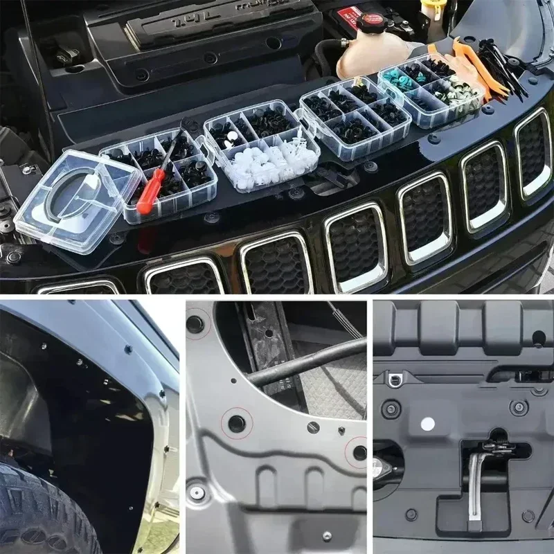 Auto-Befestigungsclips-Set: Kotflügel-Nietclips – Bild 2