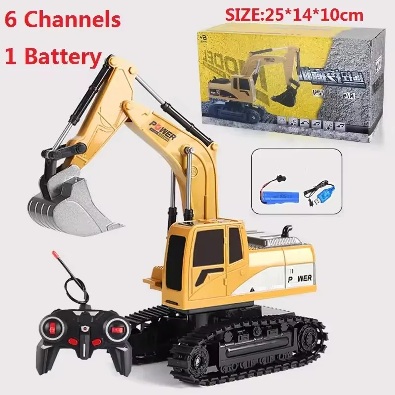 Fernbedienung Bagger Bulldozer Muldenkipper RC Auto Spielzeug Elektro technik 2,4g High-Tech-Fahrzeug Modell