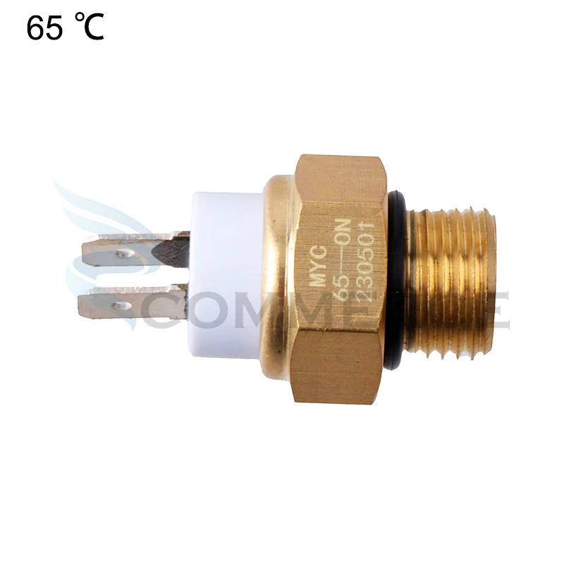 Motorrad Elektrischer Kühlerlüfter Wassertemperatur-Thermostatschalter M16*1,5MM Temperatursensor 65/80/85 ℃