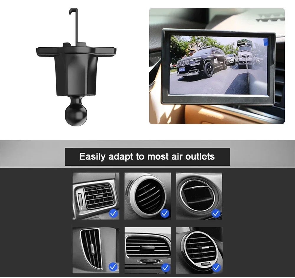 Auto AHD 5-Zoll-Digital-Seitenansicht-Überwachungsspiegelsystem – Bild 4