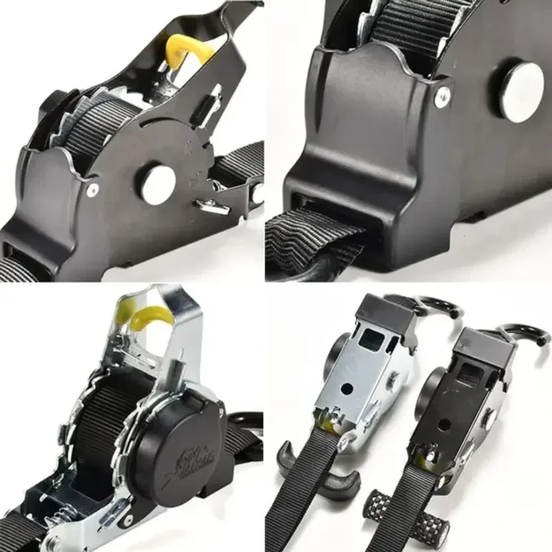 Einziehbare Auto-Spanngurte mit Ratschen-Spanner - Gepäck – Bild 5