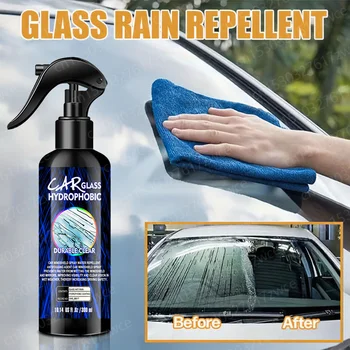 Auto-Wasserabweisender Spray, Anti-Regen-Beschichtung für Autos, hydrophobe Anti-Regen-Flüssigkeit