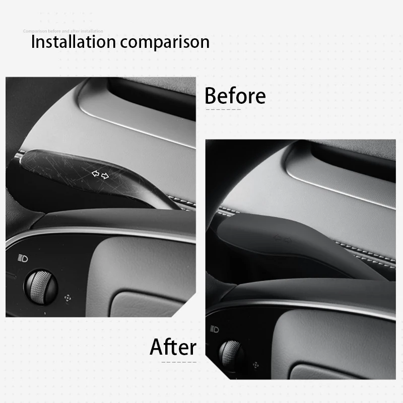 Tesla Modell Y Juniper 2025, Getriebe Shift Abdeckung Lenkhebel Griff – Bild 4