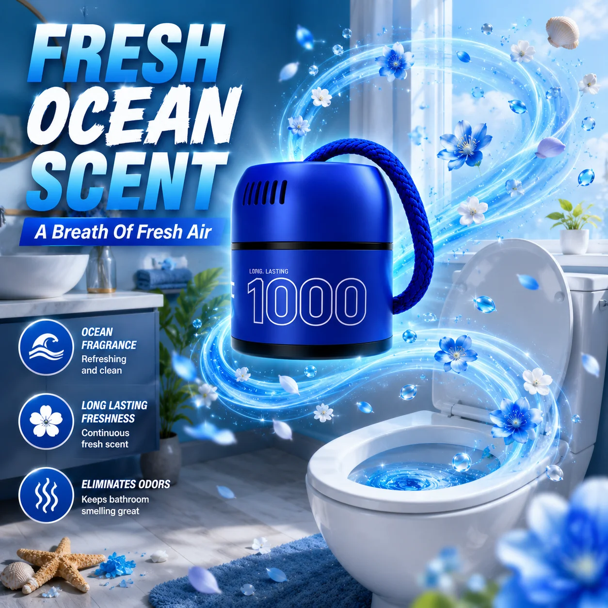 Automatischer WC-Reiniger Hängender Toilettenreiniger Flasche – Bild 5