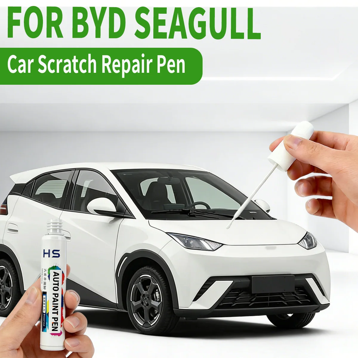 Autolack-Reparaturstift für 2023 2024 2025 BYD Seagull Lackkratzer-Reparaturzubehör Blau LAT Schwarz LAB Grün