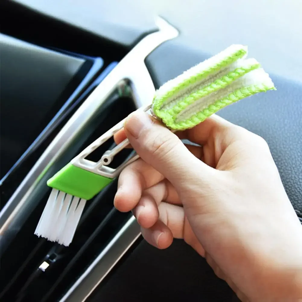 Auto-Klimaanlagen-Lüftungsbürste Mikrofaser Auto-Kühlergrill-Reiniger Auto-Detailing Jalousien-Staubentferner