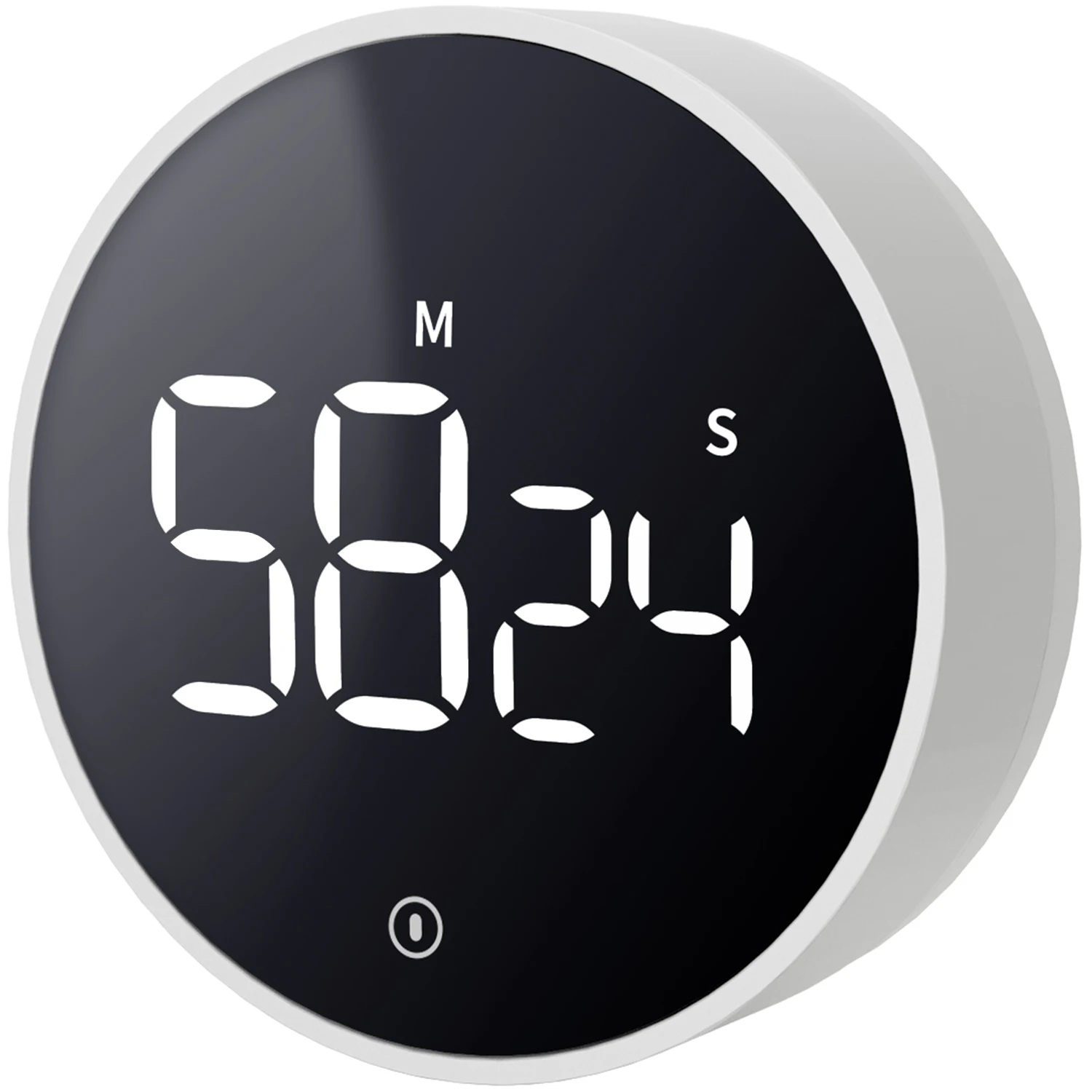 Elektronischer Küchentimer, LED, digitaler visueller Knopf-Timer – Bild 2