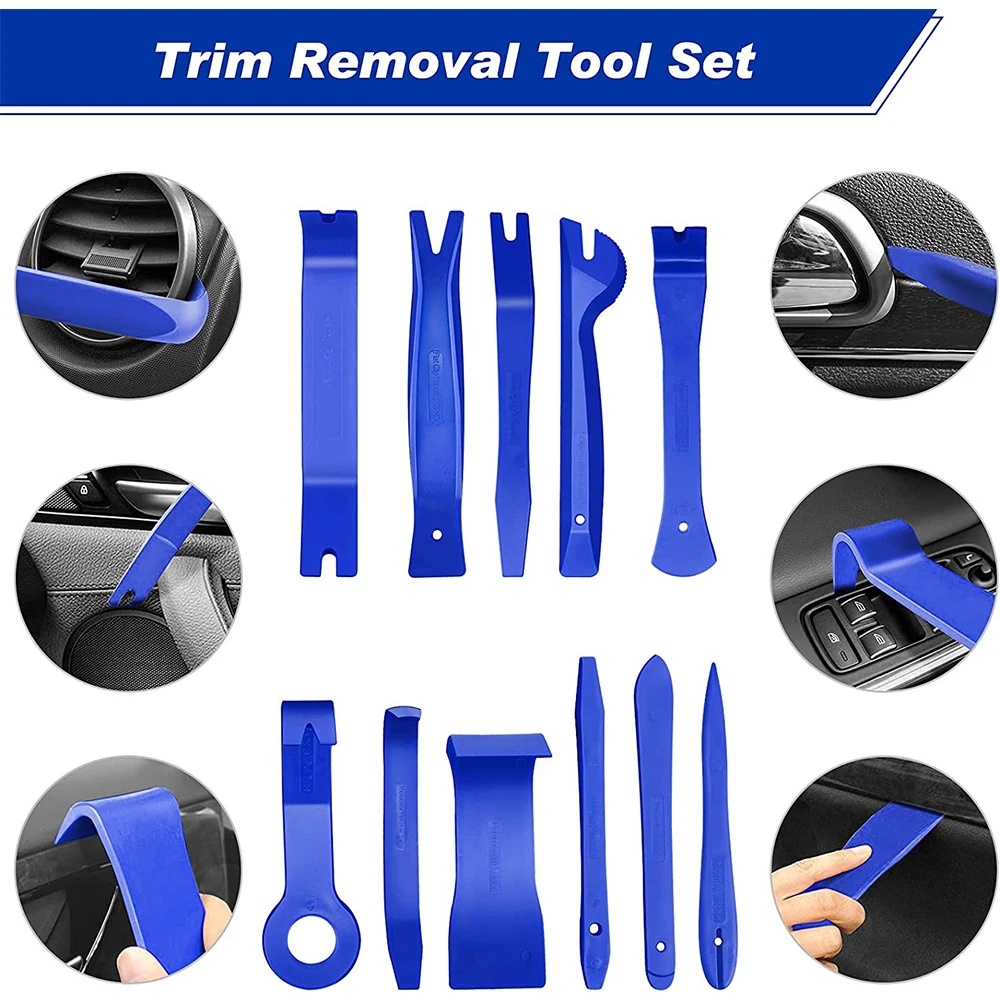Auto Trim Removal Tool 41/11/5Pcs Trim Puller Tool Kit Hebeln – Bild 2