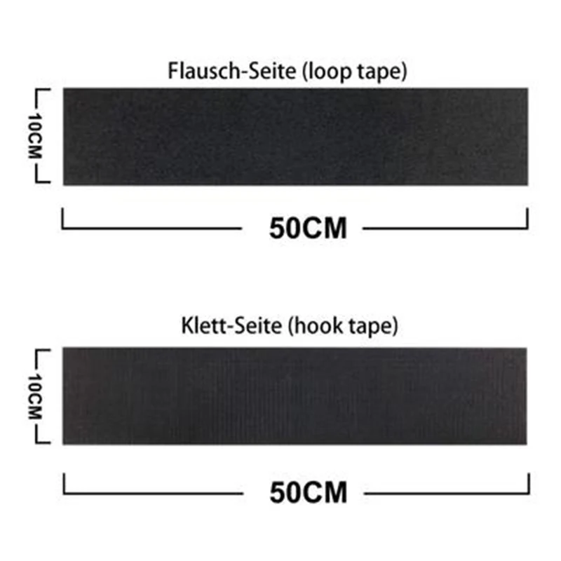 Klebstoffe Kennzeichenhalter Rahmenlos Schwarz Wetterfester (2 Stück) – Bild 6