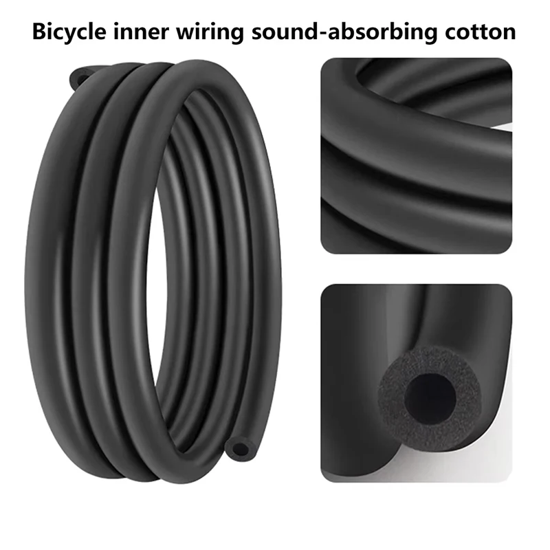 Fahrrad Rahmen Interne Gehäuse Dämpfer 6mm Schaum Hülse Fahrrad Kabel – Bild 4