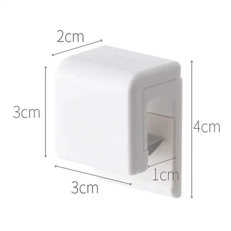 Punch-freies Zahnbürste Halter Wand Zahnpasta Halter Lagerung – Bild 6
