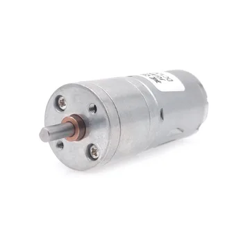 JGA25-370 Getriebemotor DC-Motor 6V 12V 24V Elektrischer Getriebemotor mit Hohem Drehmoment