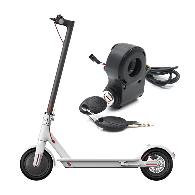 E-Bike Zündschloss Schlüssel Daumen Drossel Schalter Power für KUGOO – Bild 5