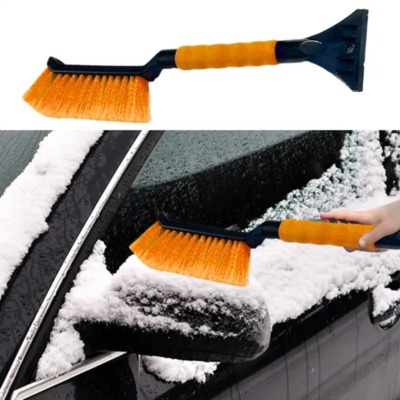 2-in-1-Auto-Schneebürste und Eiskratzer, Auto-Schaber, Schneebürste – Bild 3