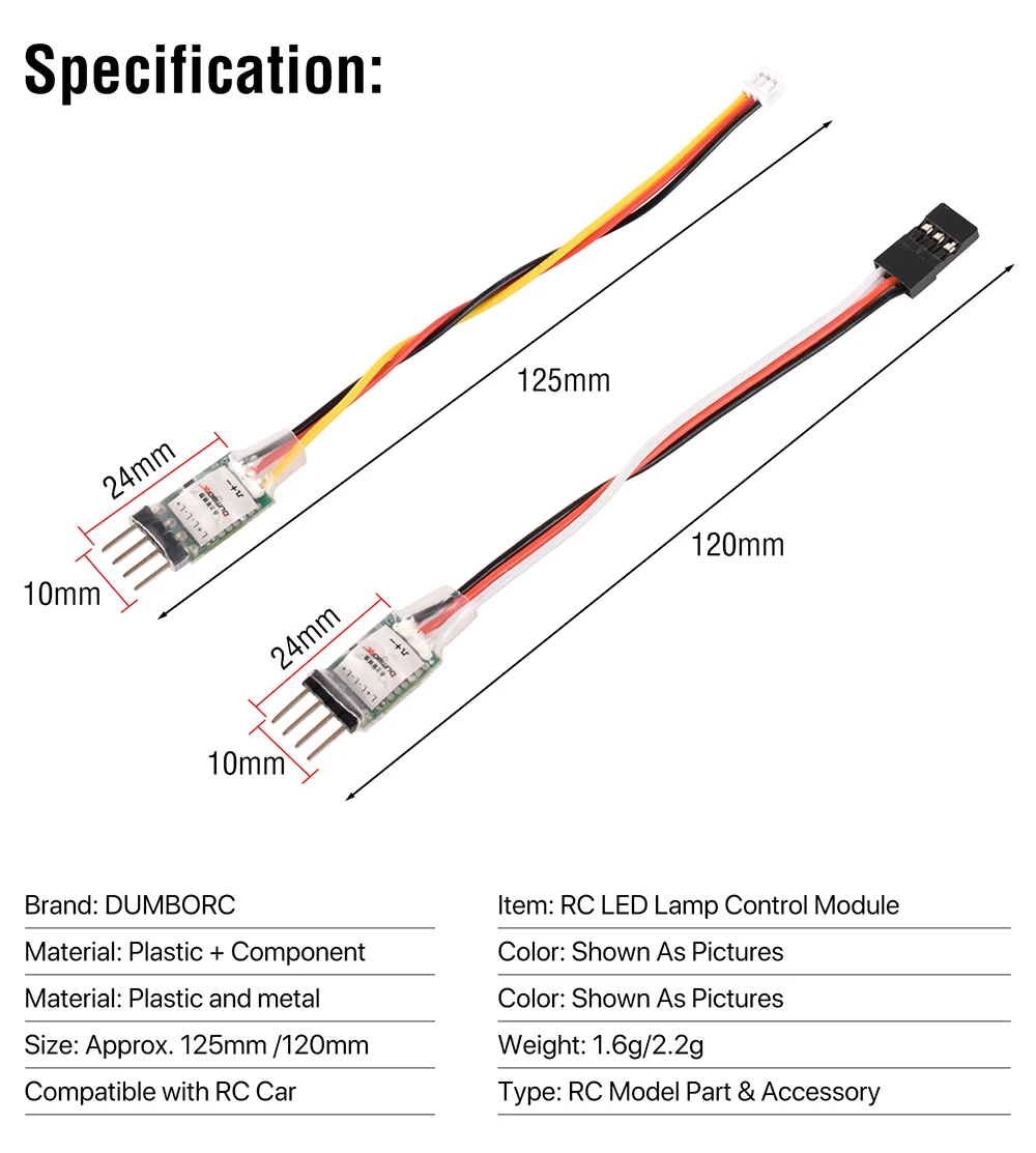 DUMBORC RC Lichtsteuerung LED-Schalttafel-System Ein/Aus 3-Kanal – Bild 3