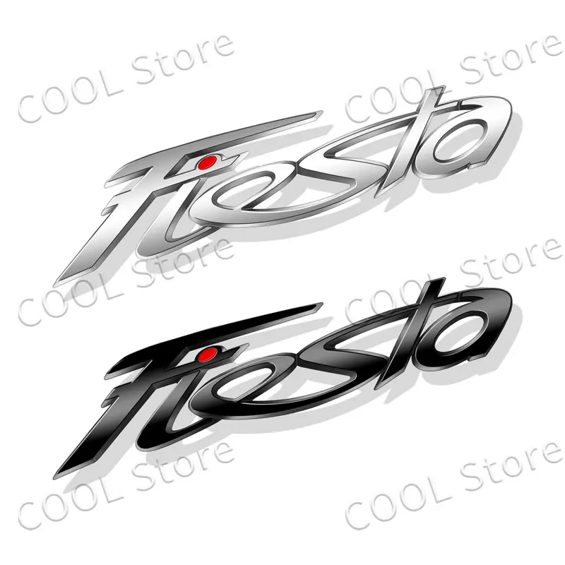 3D Chrom Metall Brief Logo Auto Styling Seite Fender Schwanz Stamm – Bild 4