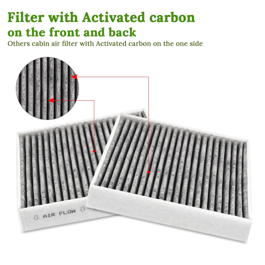 Auto klimaanlage Filter für Toyota Corolla 2011-2016 Corolla im 2009 – Bild 5