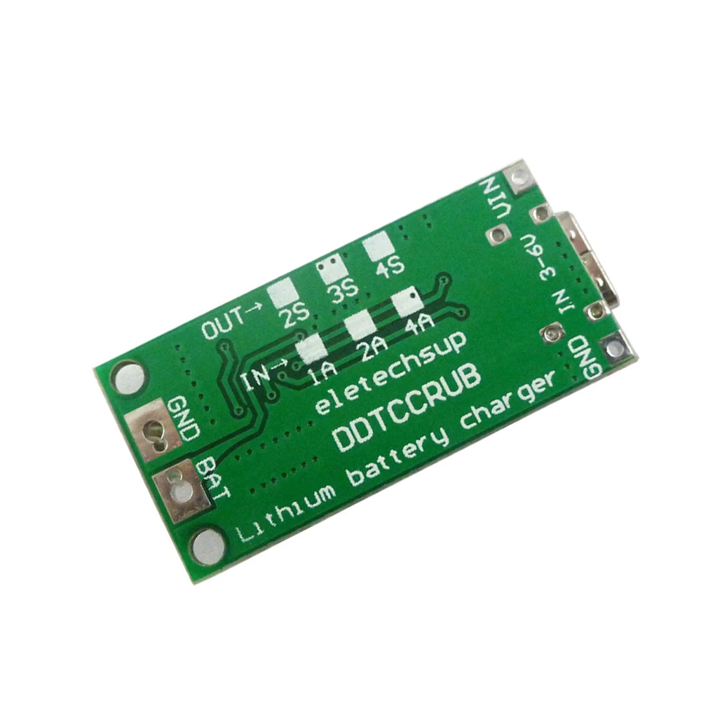 USB-C BMS Lademodul für 18650 Akkus 2S/3S/4S, Step-up Boost – Bild 6