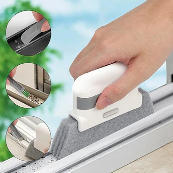 Fensterreinigungsbürste Fensterbank Nut Deadend Schrank Fugenbürste Abnehmbare multifunktionale