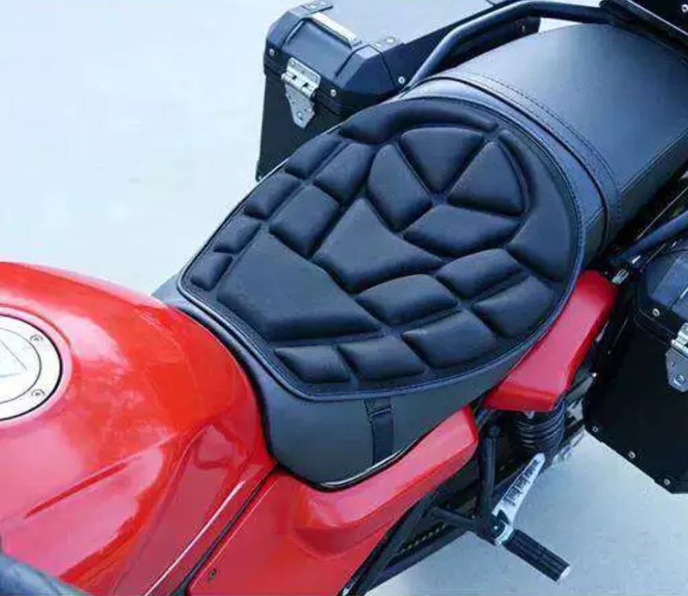Motorrad-Stoßdämpfendes Sitzkissen, Zwei Design-Optionen, Komfortabler – Bild 3