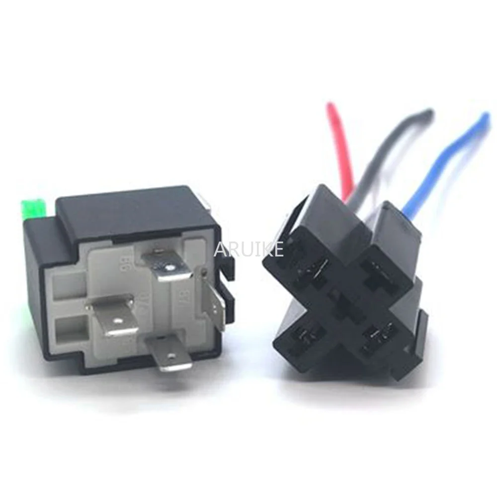 12 V DC 4-poliges Auto-Automotive-Sicherungsrelais 30 A normalerweise – Bild 5