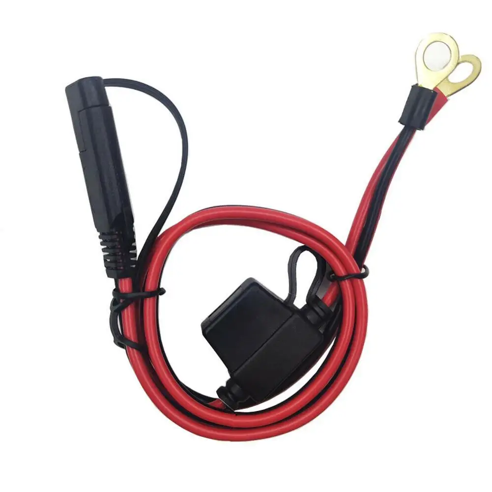 1/2/3/4/5/10X 12V Ladekabel für Motorrad-Batterieanschluss an SAE – Bild 3