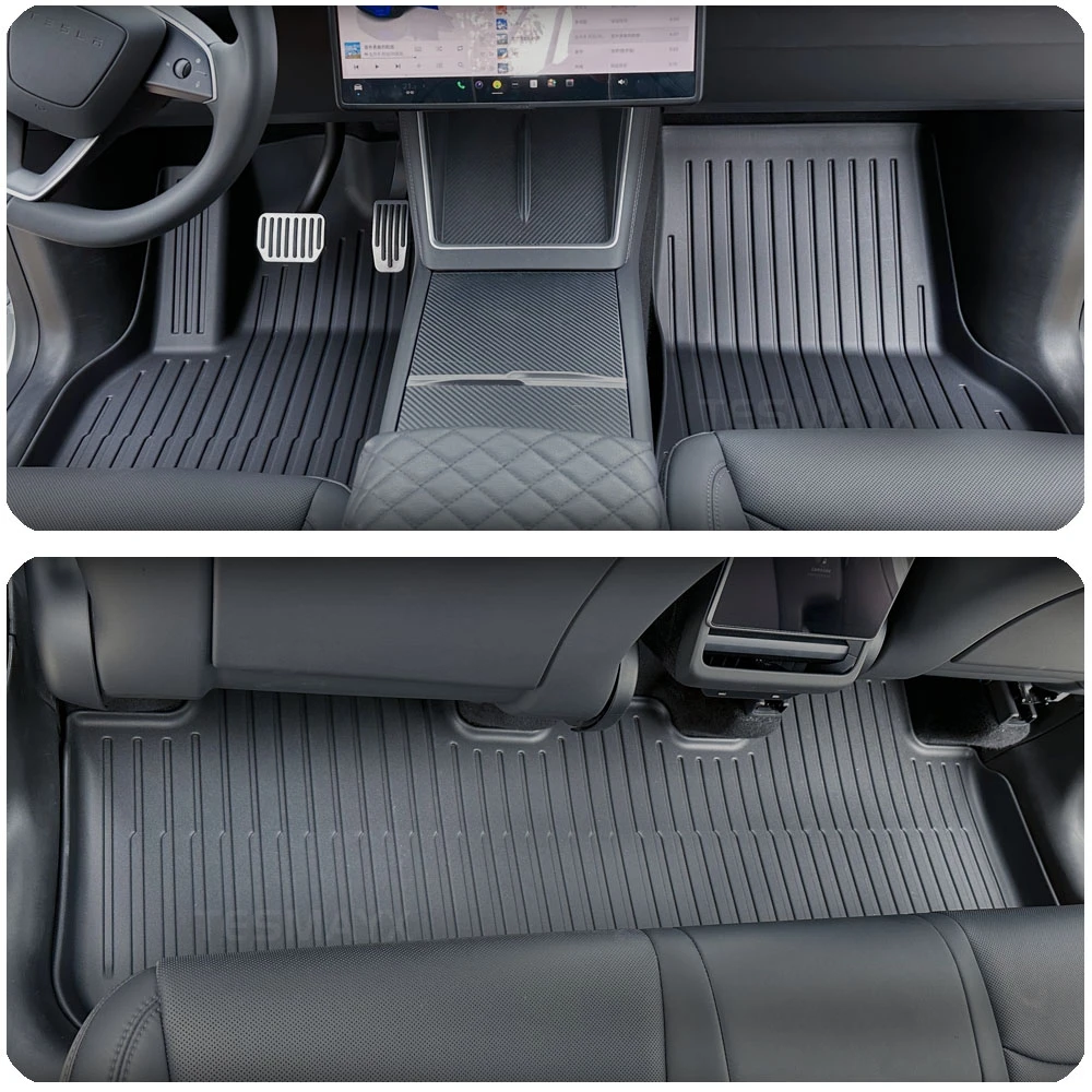Tesla Modell Y Juniper 2025 2026 Auto Fußmatten Cargo-Liner Stamm – Bild 4