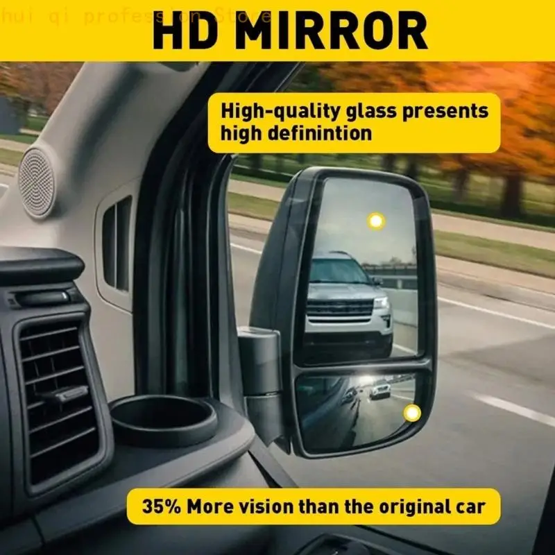 Clip-On-Türspiegelglas-Ersatz BK31-17K741-BA mit Glaskonstruktion – Bild 3