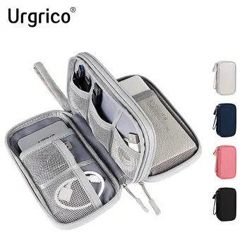 Aufbewahrungstasche für Datenkabel, wasserdicht, tragbar, Aufbewahrungstasche, Reise-Organizer, Tasche