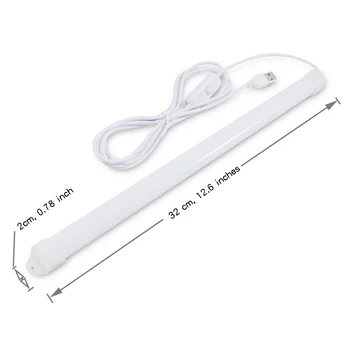 Schreibtischleuchte Magnetische Leselampe USB Schlafsaal LED Nachtbeleuchtung Augenschutz Röhrenschrank