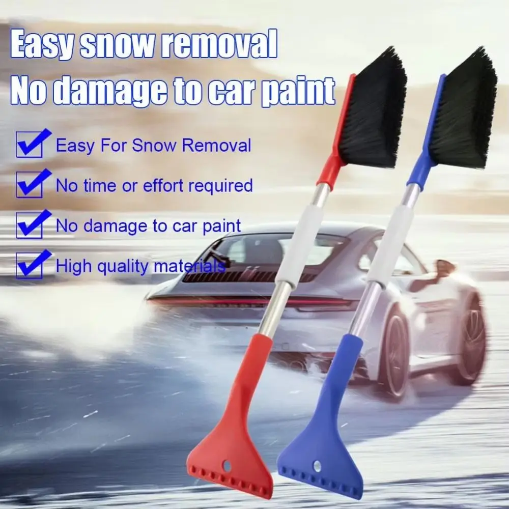 Tragbare Abnehmbare Auto-Schneeschaufel 2-in-1 Hocheffiziente – Bild 3