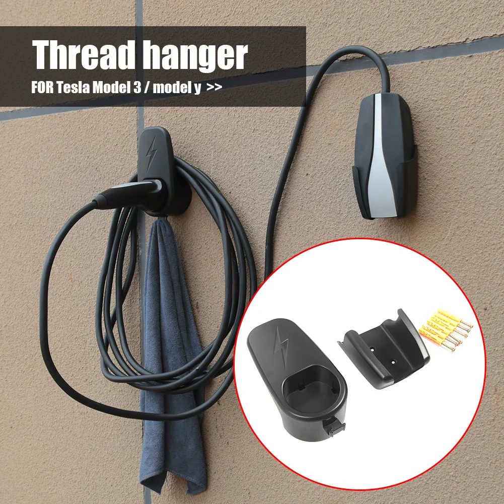 Auto ladekabel halterung für Tesla Modell 3 y Zubehör Wand halterung – Bild 2