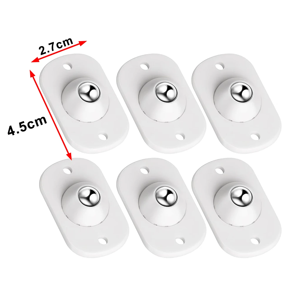 Selbstklebende Universal-Lenkrollen, Mini-Riemenscheibe, drehbares Rad für Möbel, Aufbewahrungsbox, Müll